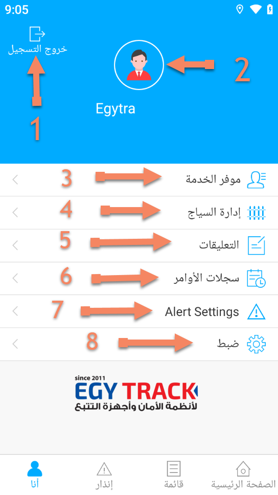صفحة انا
